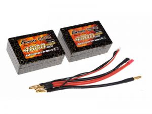 4800mAh 7.4V 25C HardCase Saddle Gens Ace