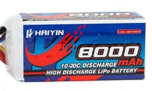 8000mAh 22,2V 10C Haiyin