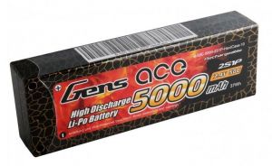 5000mAh 7.4V 50C HardCase Gens Ace