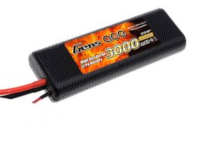 3000mAh 7.4V 25C HardCase Gens Ace