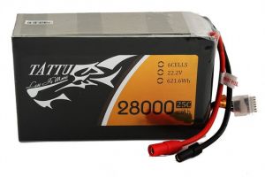 28000mAh 22.2V 25C TATTU Gens Ace