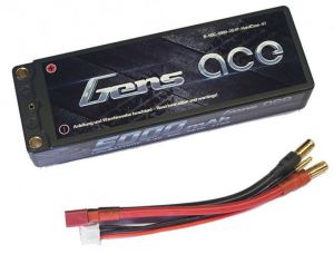 5000mAh 7.4V 50C HardCase Gens Ace (EFRA & BRCA approved)