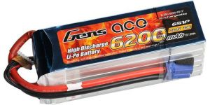 6200mAh 22.2V 25C Gens Ace