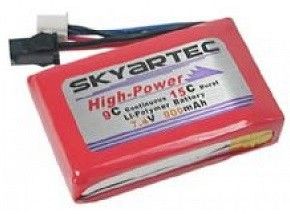 900mAh 7.4V 20C LiPo do Wasp X3