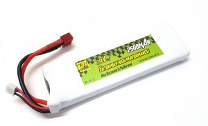 2500mAh 7.4V 25C GPX Extreme