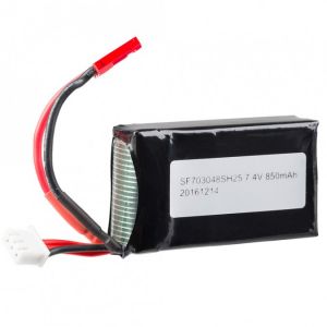 850mAh 7.4V 25C 2S LiPo do Rodeo 110-Z-21