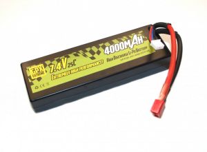 4000mAh 7.4V 25C HardCase GPX Extreme