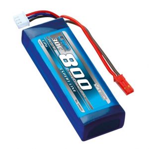 800mAh 7.4V 30C 2S1P LRP VTEC Expert Line