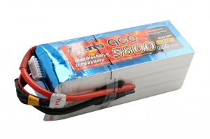 5800mAh 22.2V 45C Gens Ace