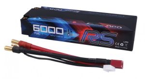 6000mAh 7.4V 70C RS HardCase Gens Ace