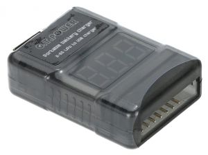 Przenośna ładowarka USB z 2S-6S Lipo z wyświetlaczem